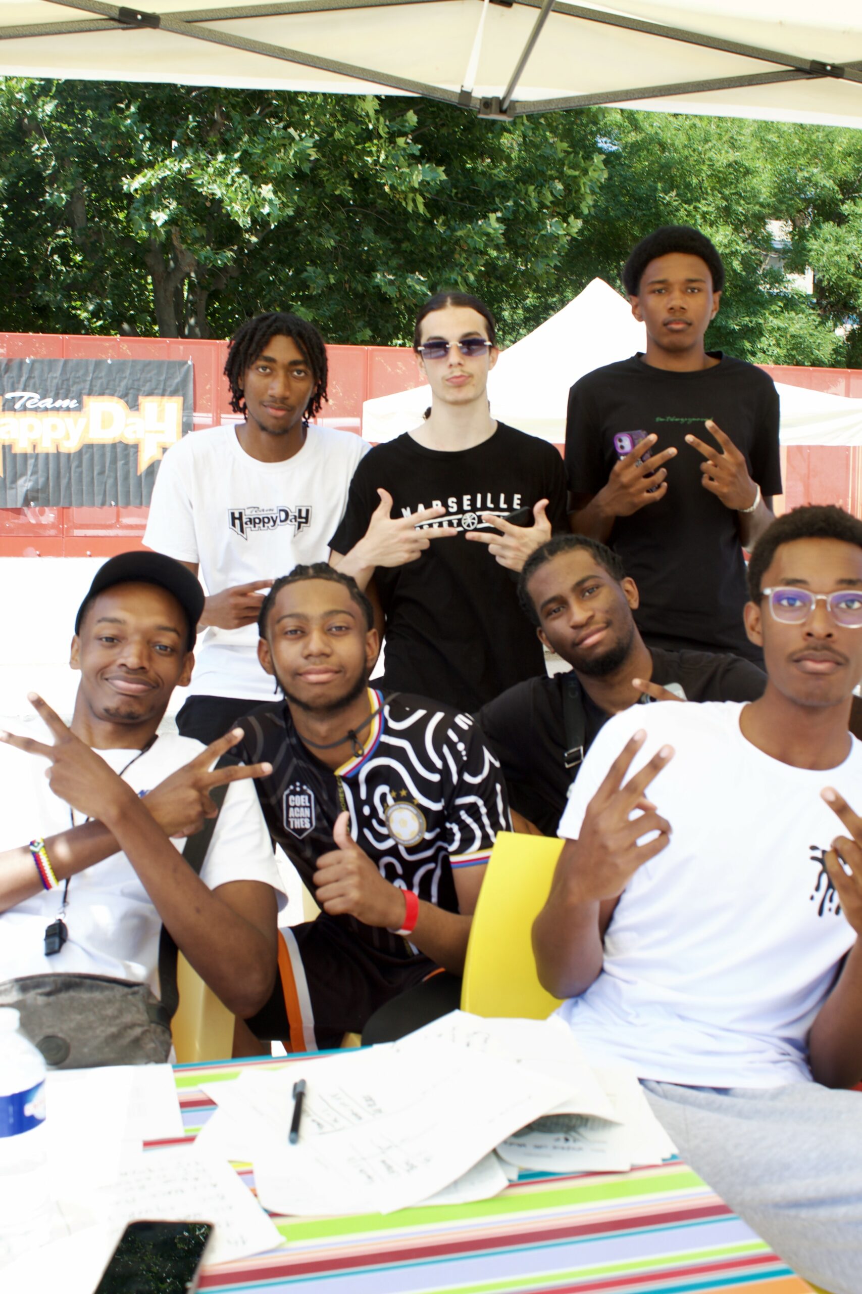 joueurs adhérents association TeamHappyDay